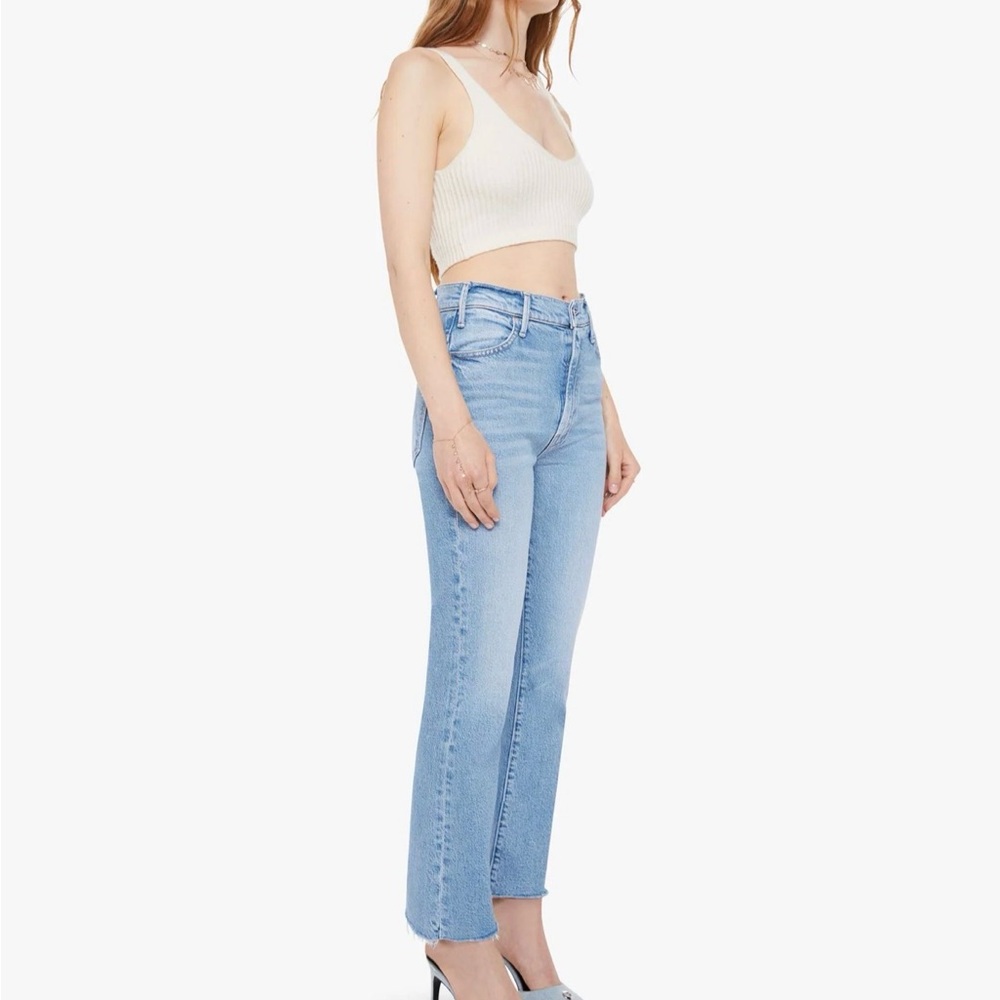 MOTHER THE HUSTLE ANGLE FRAY CROSSROADS JEANS STYLE 1117-360